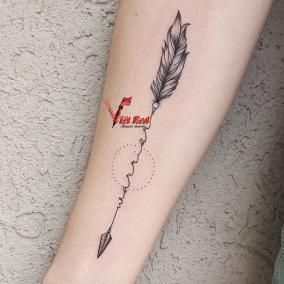 Hình xăm Mũi Tên (0466) tại ĐỖ NHÂN TATTOO | Arrow tattoos for women, Arrow  tattoos, Tattoos for women