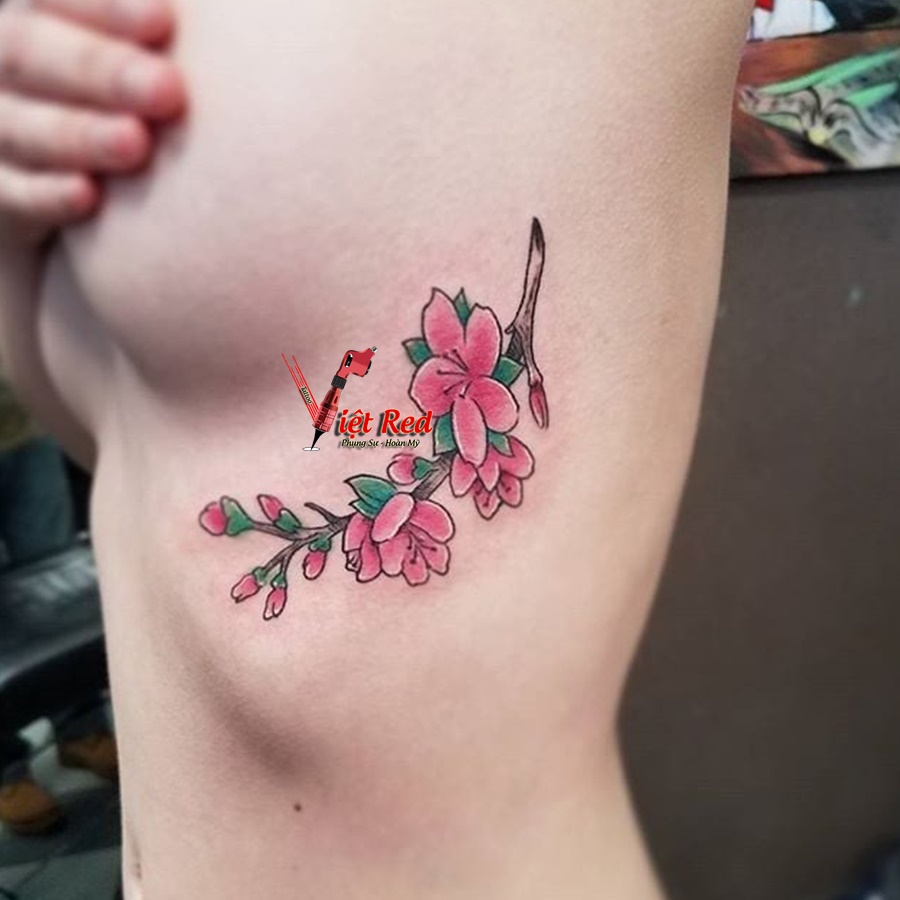 Hoa rơi cửa phật tattoodesigns tattoosforguys  Hình xăm Màu xám Hình  xăm lưng