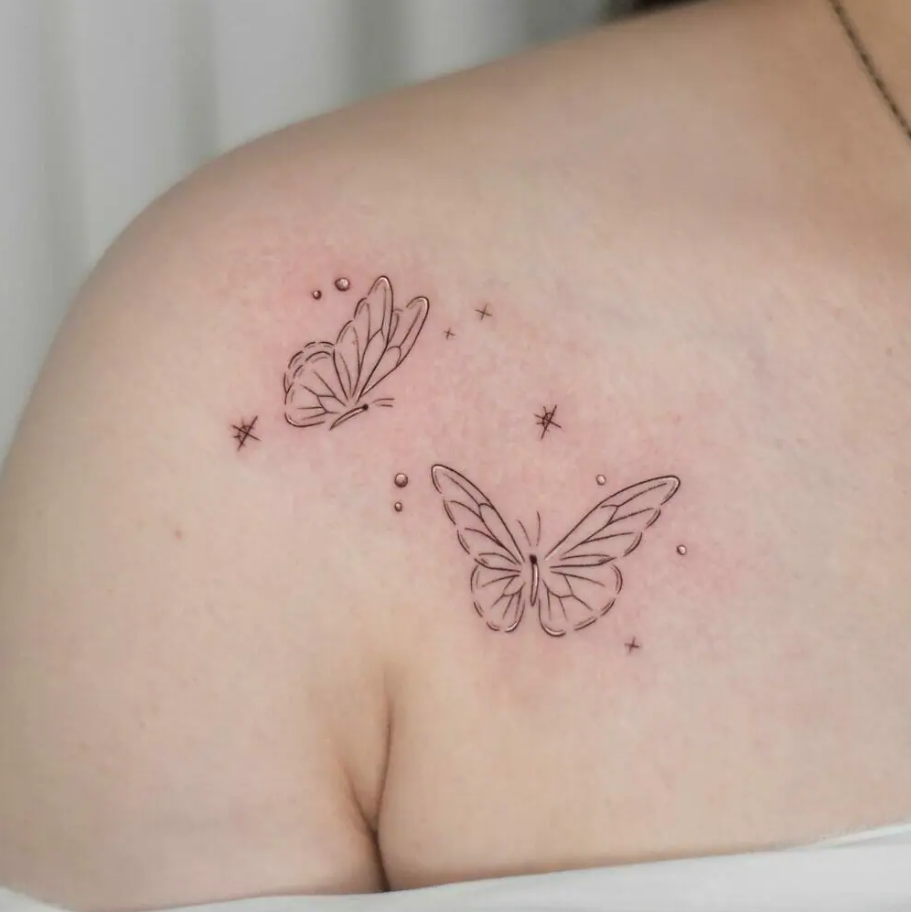 Hình Xăm Mini Ở Vai Đẹp Top Tattoo Ở Vai Nữ Nam Cute