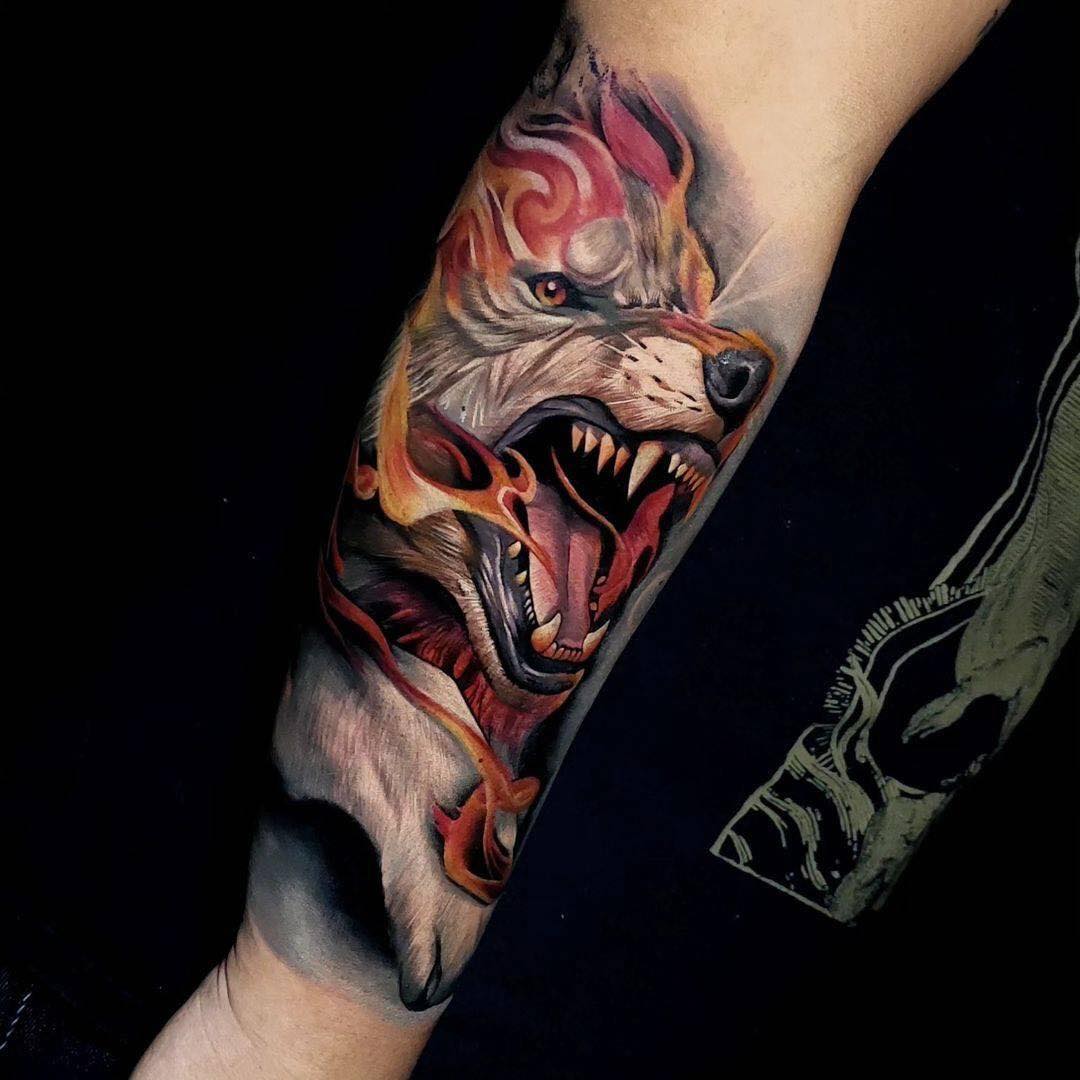 Top 69 hình xăm chó sói dành cho các Gymer | Animal tattoos, Wolf tattoo  sleeve, Wolf tattoos