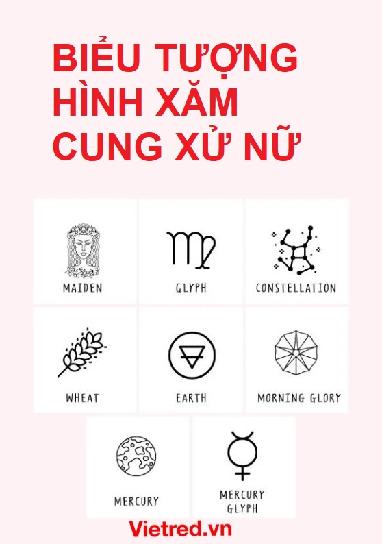 Ý nghĩa của hình xăm cung Xử Nữ