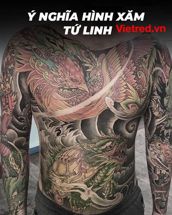 Ý nghĩa hình xăm tứ linh là gì